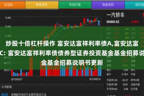 炒股十倍杠杆操作 富安达富祥利率债A,富安达富祥利率债C: 富安达富祥利率债债券型证券投资基金基金招募说明书更新