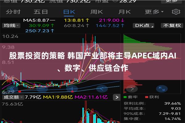 股票投资的策略 韩国产业部将主导APEC域内AI、数字、供应链合作