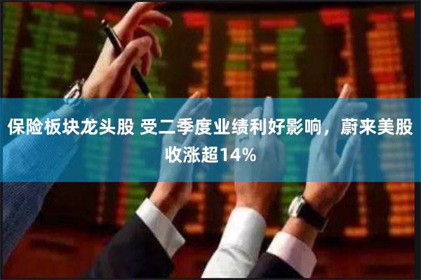 保险板块龙头股 受二季度业绩利好影响，蔚来美股收涨超14%