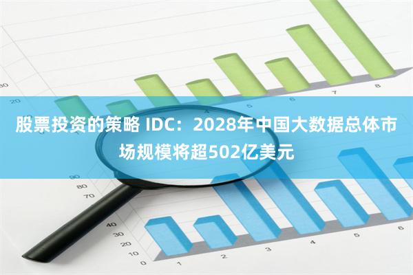 股票投资的策略 IDC：2028年中国大数据总体市场规模将超502亿美元